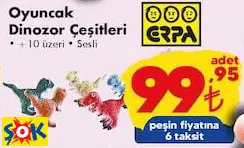 ERPA OYUNCAK DİNOZOR ÇEŞİTLERİ